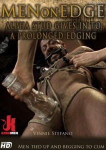 ALPHA STUD GIVES IN TO A PROLONGED EDGING